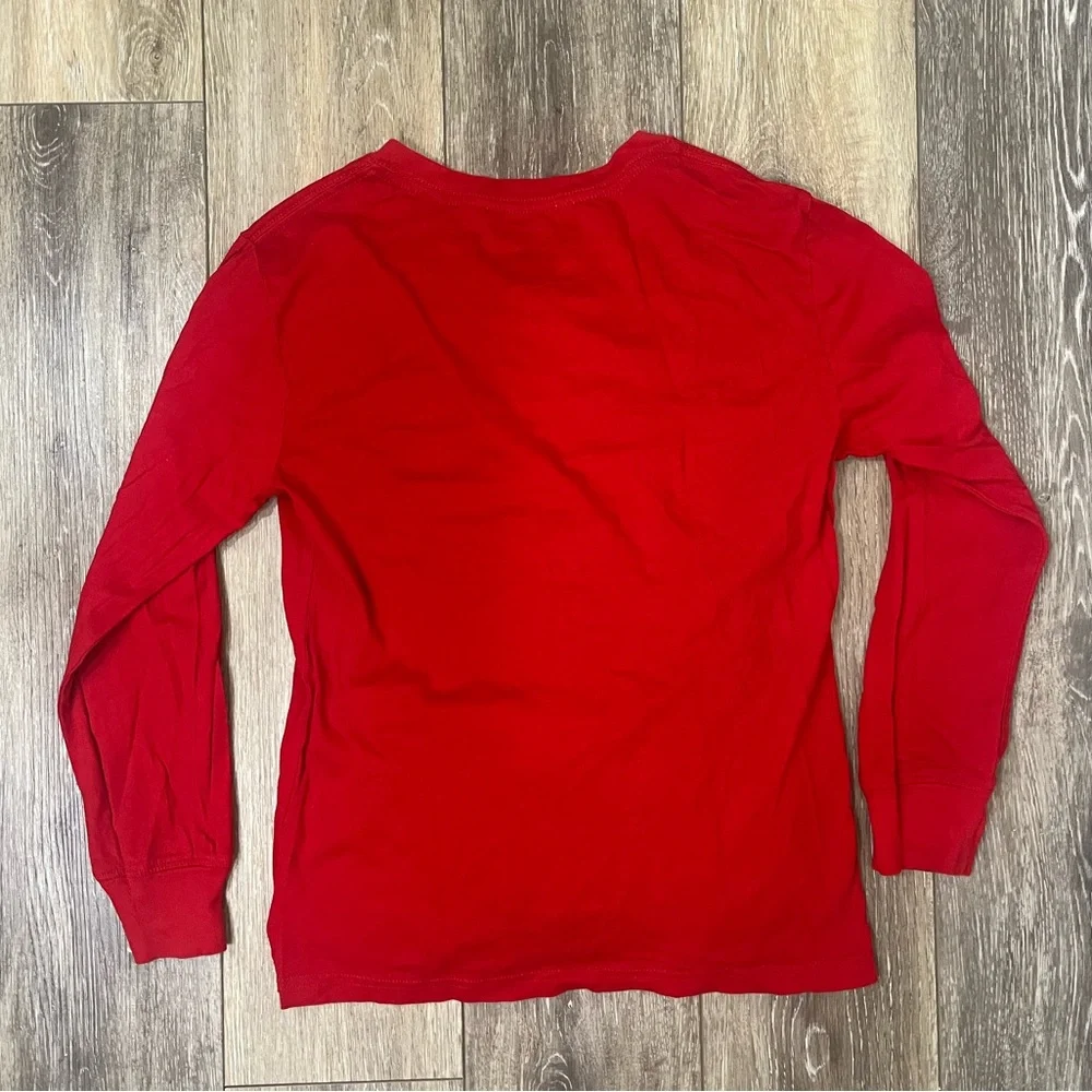 Polo Ralph Lauren Kids Red Long Sleeve Tee - Picture 6 of 6